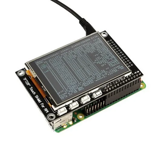 2 8 &quotTFT lcd модуль 320*240 + сенсорный экран для Raspberry | Электронные компоненты и