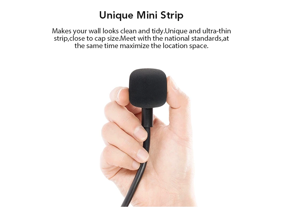 Xiao mi jia умный блок питания 3 2A Быстрая зарядка usb порты+ 3 розетки Xiao mi Xiaom mi умный дом черный с адаптером