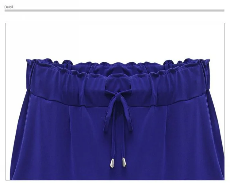 

Hot 2020 Fashion Chiffon Pants Candy Casual Harem Pants Elastic Waist Plus Size Women Trousers Pantalones Harem Pants M-6XL