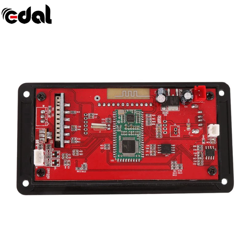 4.0 Bluetooth MP3 Decoding Board Module LED 12V DIY USB/SD/MMC APE FLAC WAV Decoder Record Player AUX FM Folders Switch | Электроника