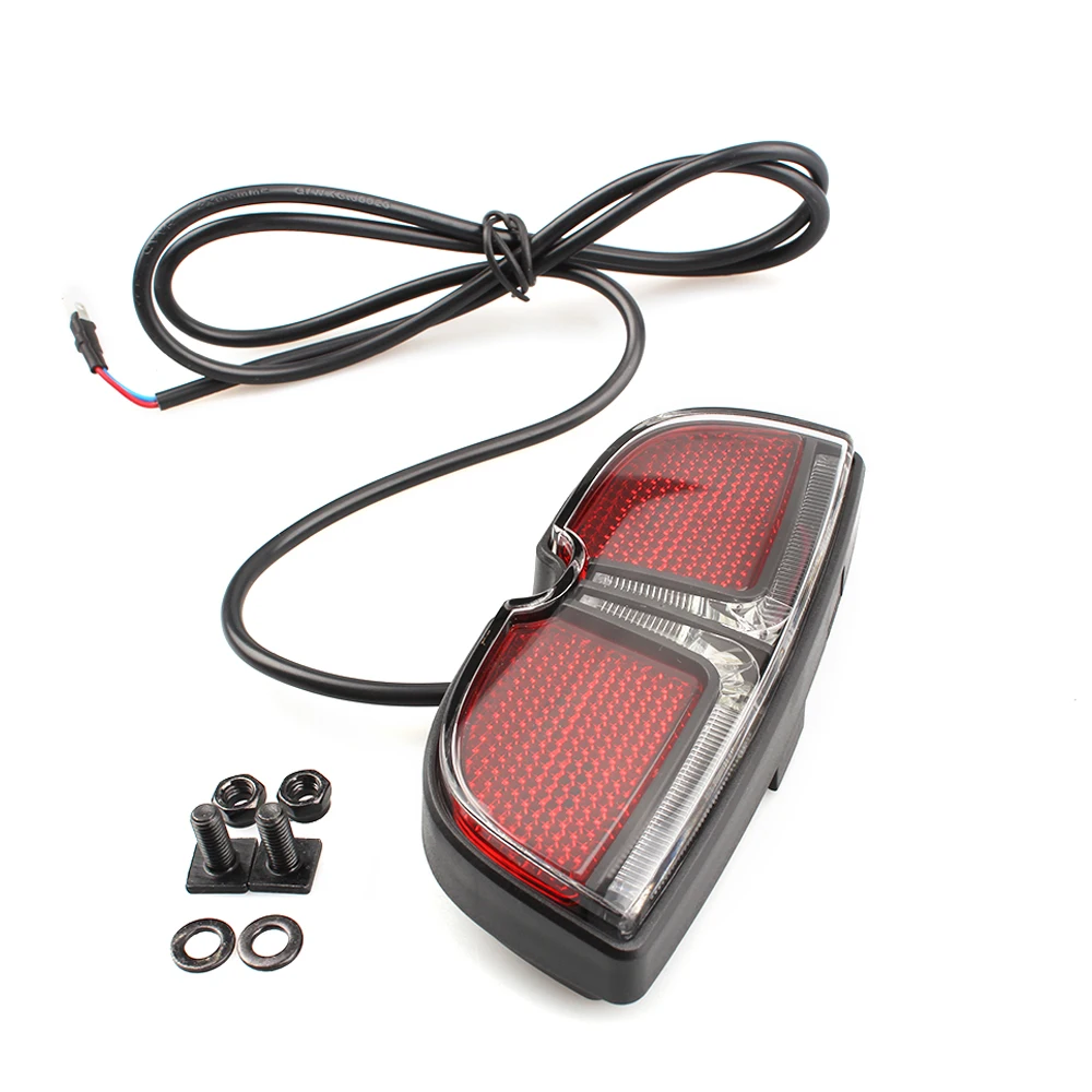 6V LED e-Bike Tail Light For Bafang Mid Motor Electric Bike Speed Sensor Extension Cable Hydraulic Brake Gear Shift Sensor