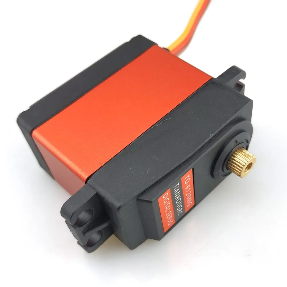 

20KG digital servo motor Steering gear high torque metal shell large angle for RC airplane model Robot arm manipulator