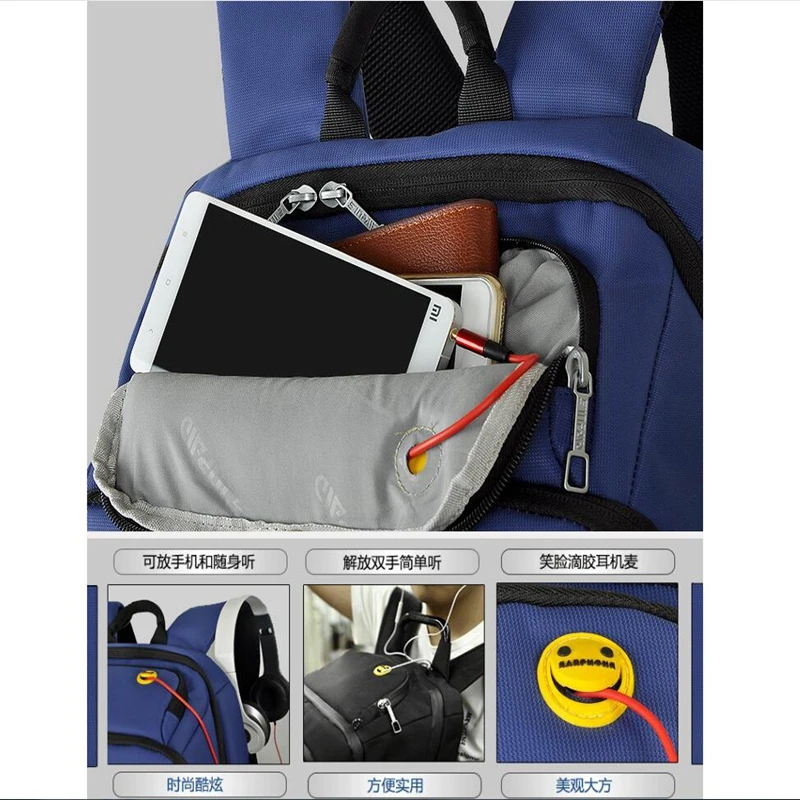 New 2016 Women Backpack Waterproof Nylon Lady Men Women's Backpacks Female Casual Travel bag Bags JJ018 | Багаж и сумки