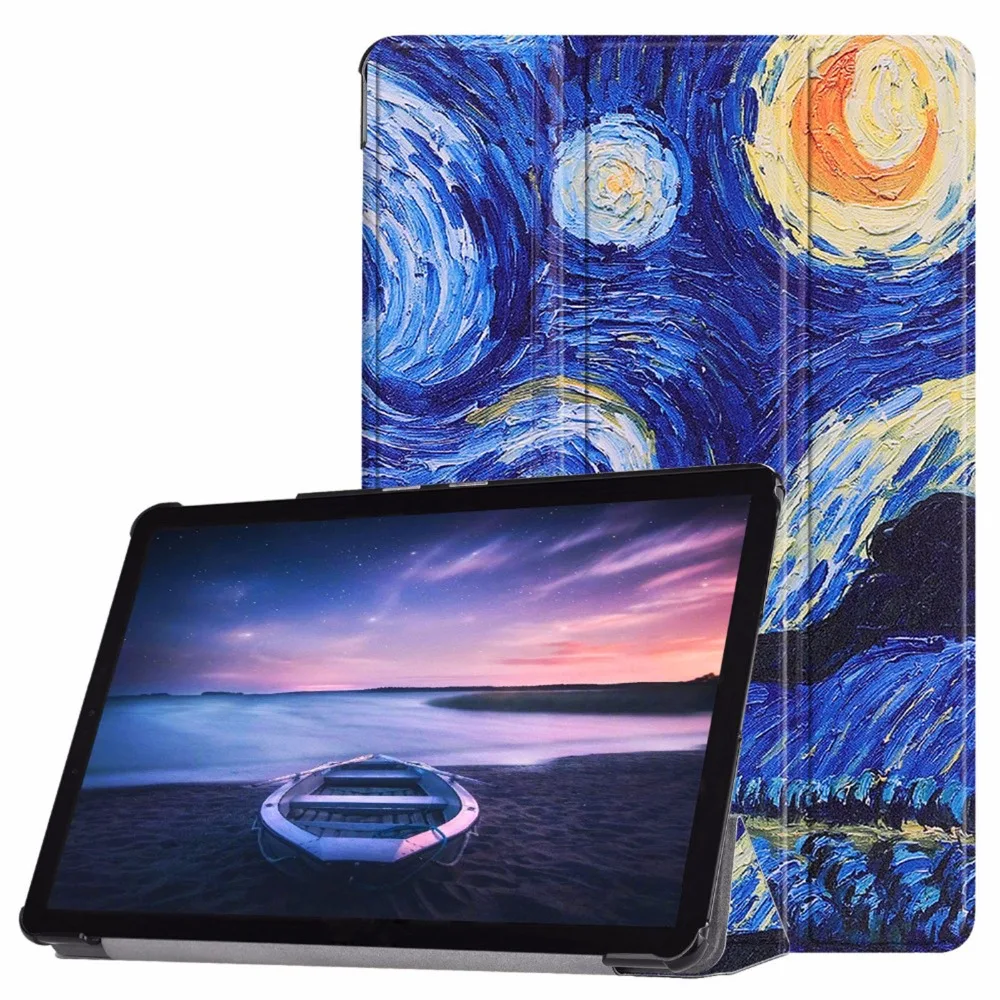Чехол книжка Tab S4 10 5 для Samsung Galaxy 2018 SM T830 T835 чехол с подставкой планшета + ручка в