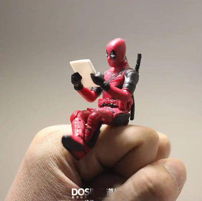 Дэдпул супер герой мини фигурка компьютерная сиделка|super heroes|mini figuresdeadpool figure |