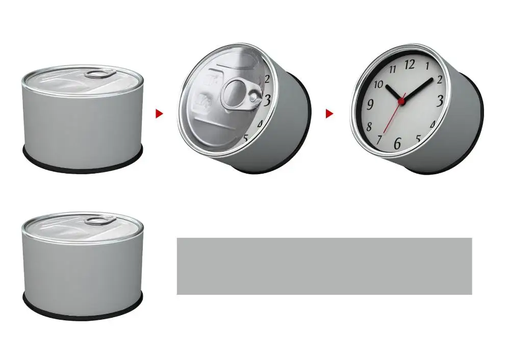 2014 Big Number Dial Magnetic Cheap Wall Clocks Desk Table Function in Free Shipping | Дом и сад