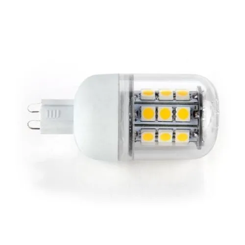 G9 5050 SMD 27 Светодиодный s ампулы лампе пятно теплого белого света 5 W 220 v кукурузы светодиодный свет кукурузы лампа светодиодный G9