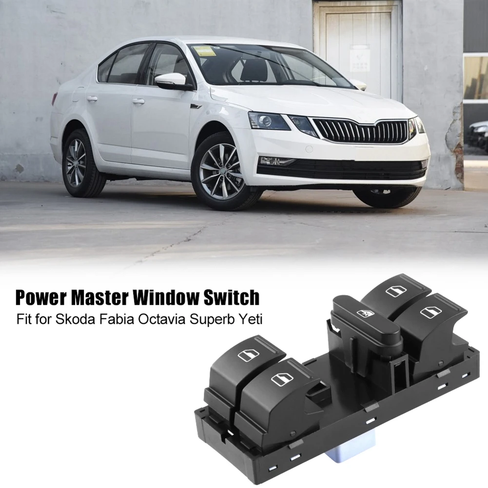 Электрическая мощность мастер переключатель окна для Skoda Fabia Octavia Superb 1Z0959858B
