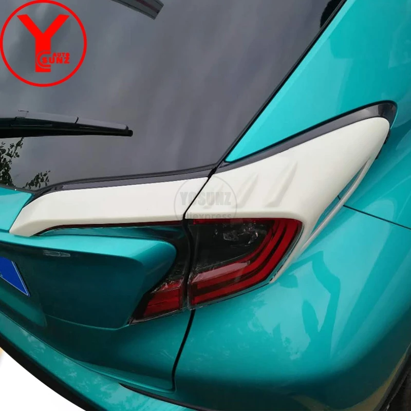 YCSUNZ ABS хромированный задний фонарь крышка лампы автозапчасти для toyota chr 2018 2019