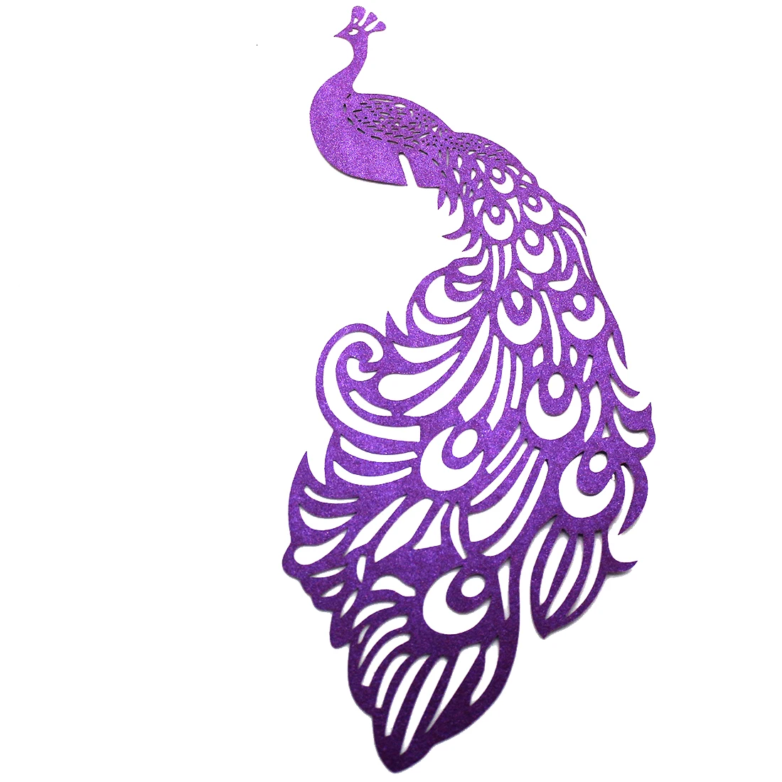 Purple 50 шт., бумажные стаканчики для вина с угловым сердечком, открытки на год, вечерние, рождественские, свадебные украшения, настольные открытки - Цвет: Purple