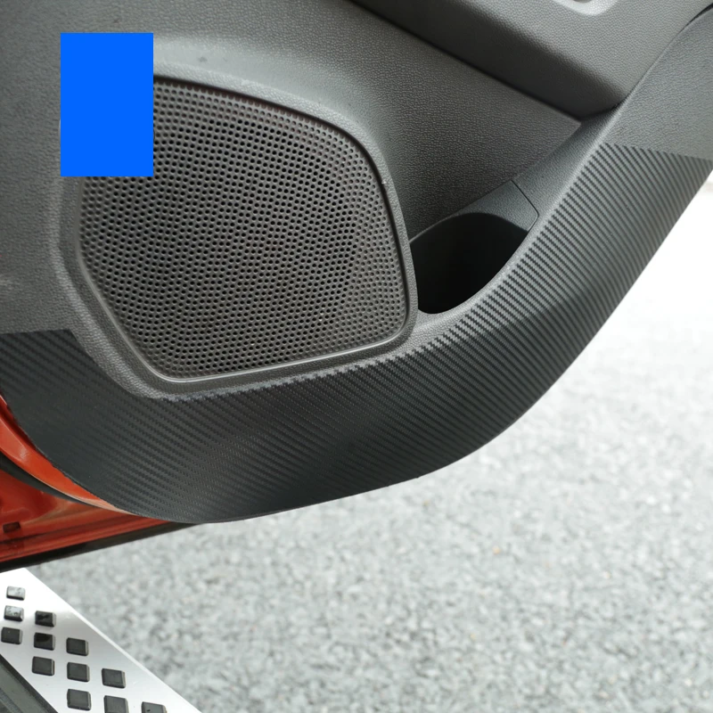 

lsrtw2017 carbon fiber car door anti-kick film for ford ecosport 2013 2015 2014 2015 2016 2017 2018 2019