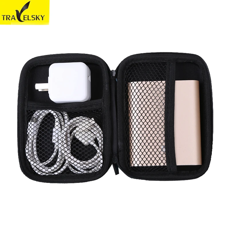 

Mini Portable Digital Accessories Travel Storage Bag for Earphone, HDD, U Disk, SD Card, Data Cable, Phone, Bank Card Organizer