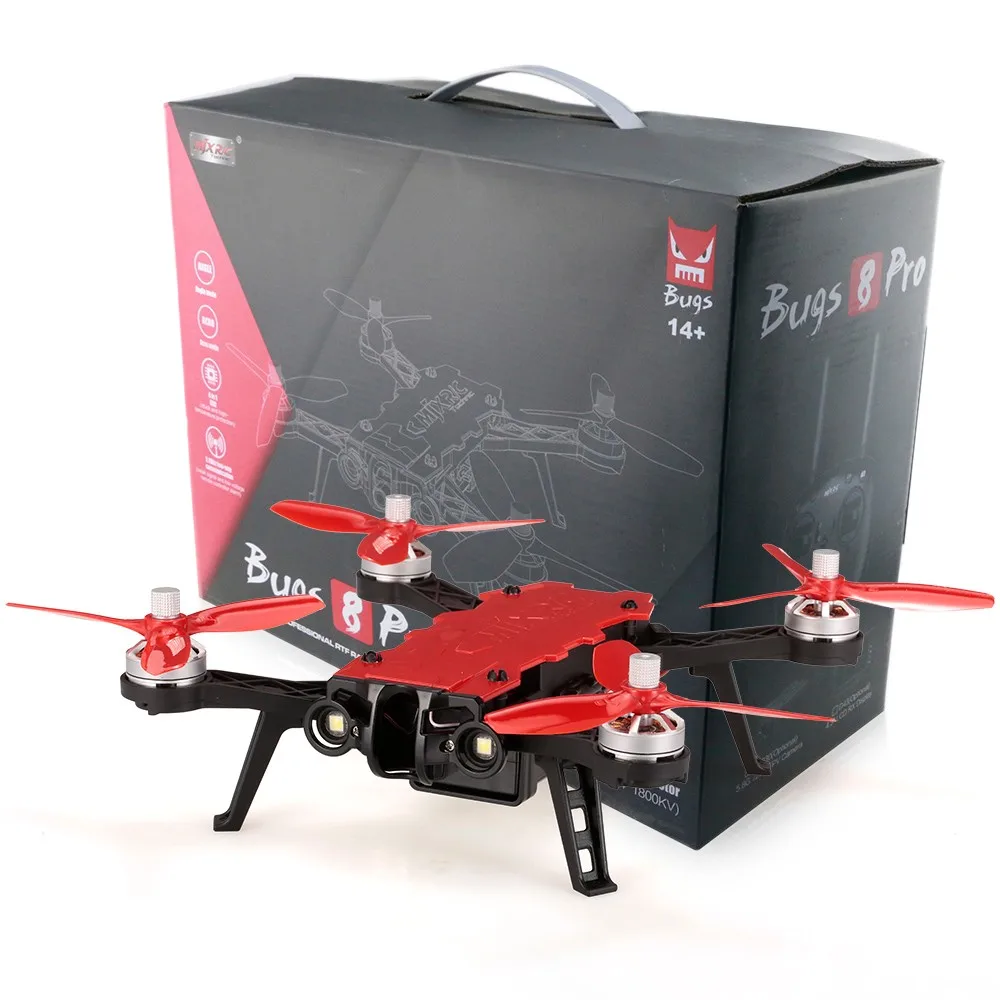MJX B8 Pro ошибок 8 Радиоуправляемый Дрон с безщеточный 5 8G 720 P Камера акро