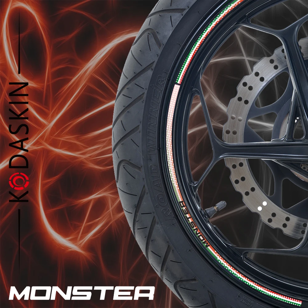 Аксессуары для мотоциклов KODASKIN наклейки на колеса полосы обода DUCATI Monster 696 796 797 821