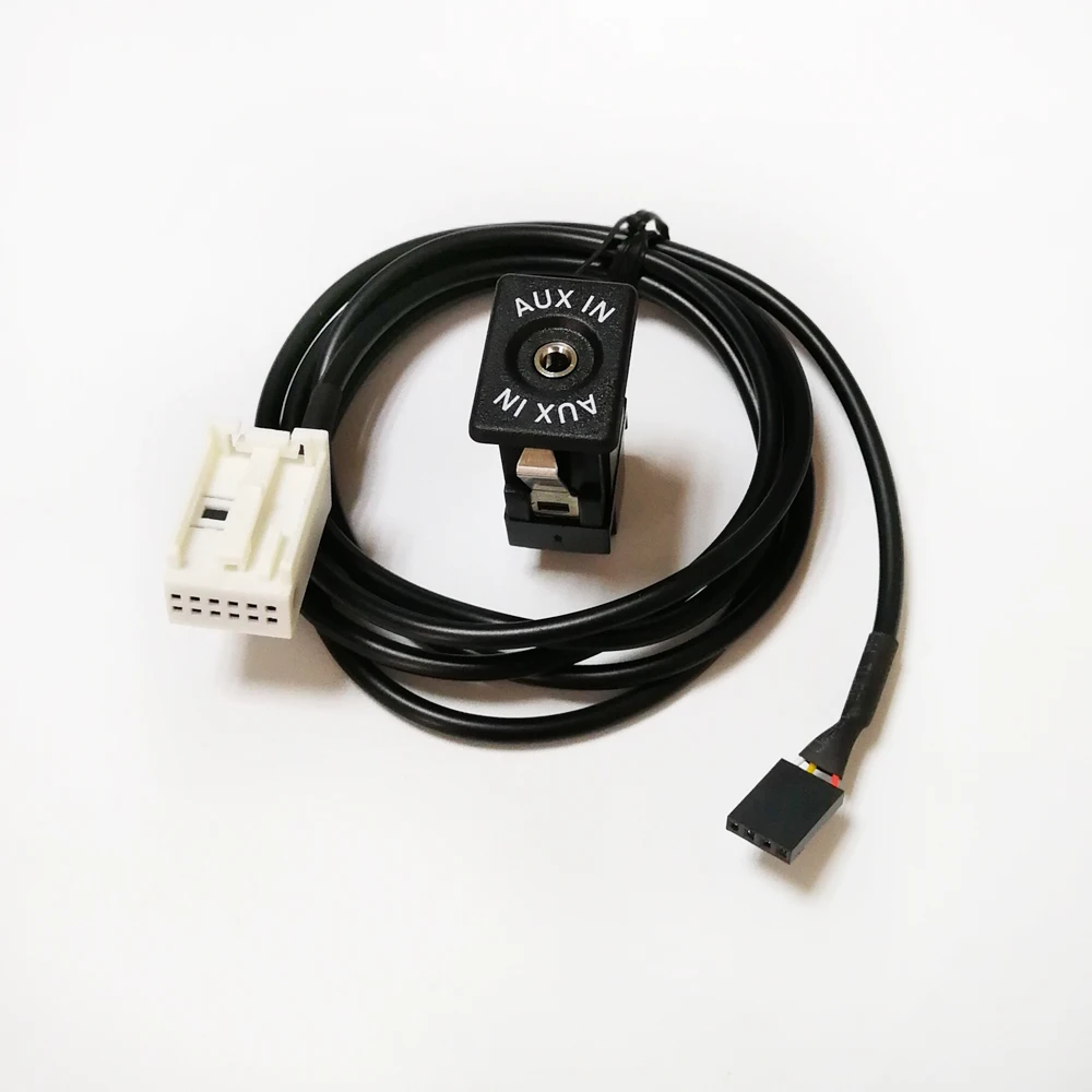 Biurlink автомобильное радио RCD510 RNS510 RCD300 aux-в переключатель кнопка Aux адаптер Комплект для Volkswagen Passat CC