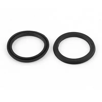 

2pcs 40mmx30mmx5mm Rubber Air Seal Gaskets Black for Y2 Type Air Cylinder