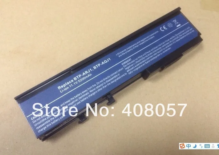 Replacement laptop battery BTP-AQJ1 ANJQ ARJ1 for ACER Aspire 3620 3624 5540 5560 Travelmate 2420 3240 3280 Li-ion | Компьютеры и офис