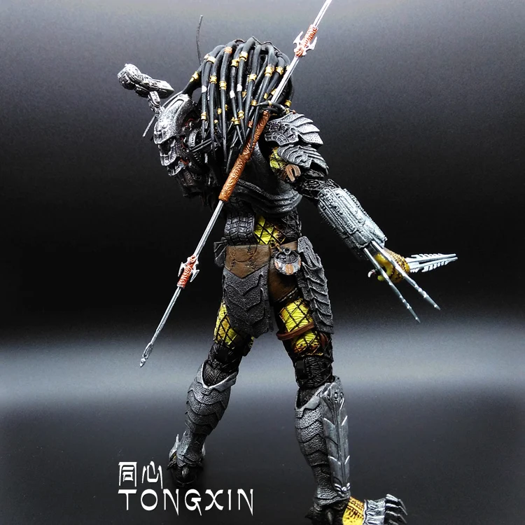 NECA AVP Aliens vs. Predator серия Young Blood/Elder Predator Охотник на змею фигурка игрушки 18 см