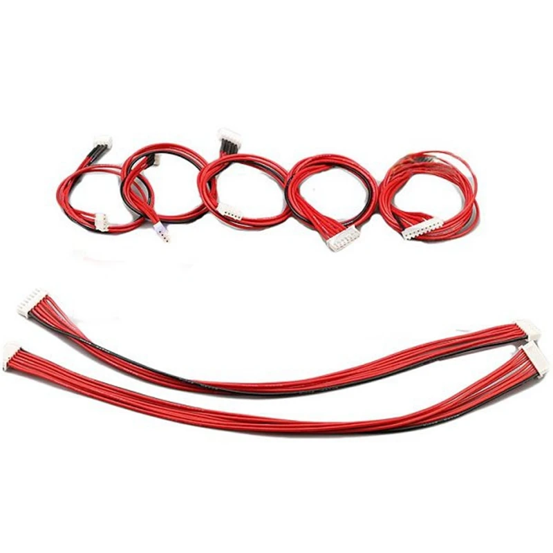 Зарядное устройство Lipo силиконовый Удлинительный кабель 2S 3Pin 3S 4Pin 5pin 6S 7Pin 8S 9pin 2.54XH