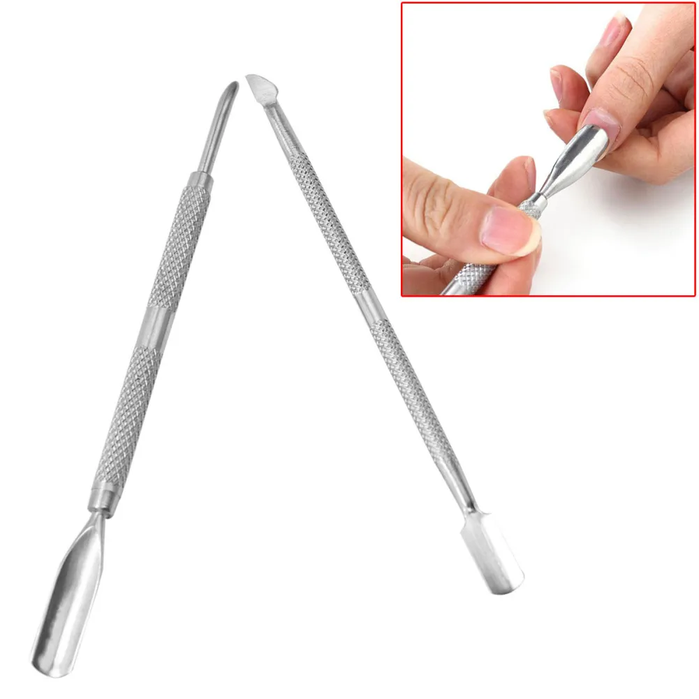 2 шт. ложка для кутикулы из нержавеющей стали | Красота и здоровье