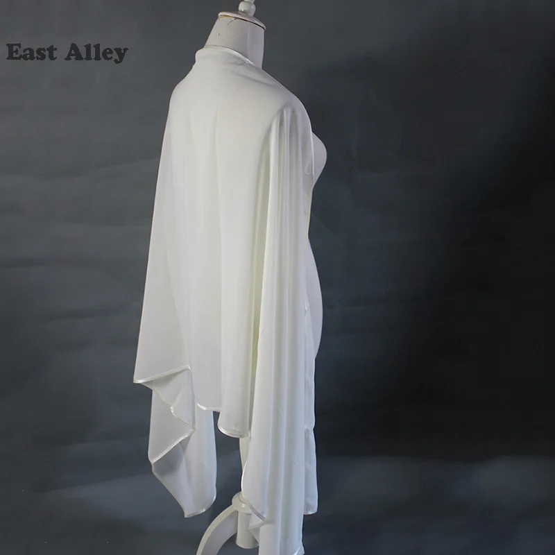 Тонкий шарф для свадьбы накидка из шифона невесты|bridal stoles|bridal capewedding accessories |