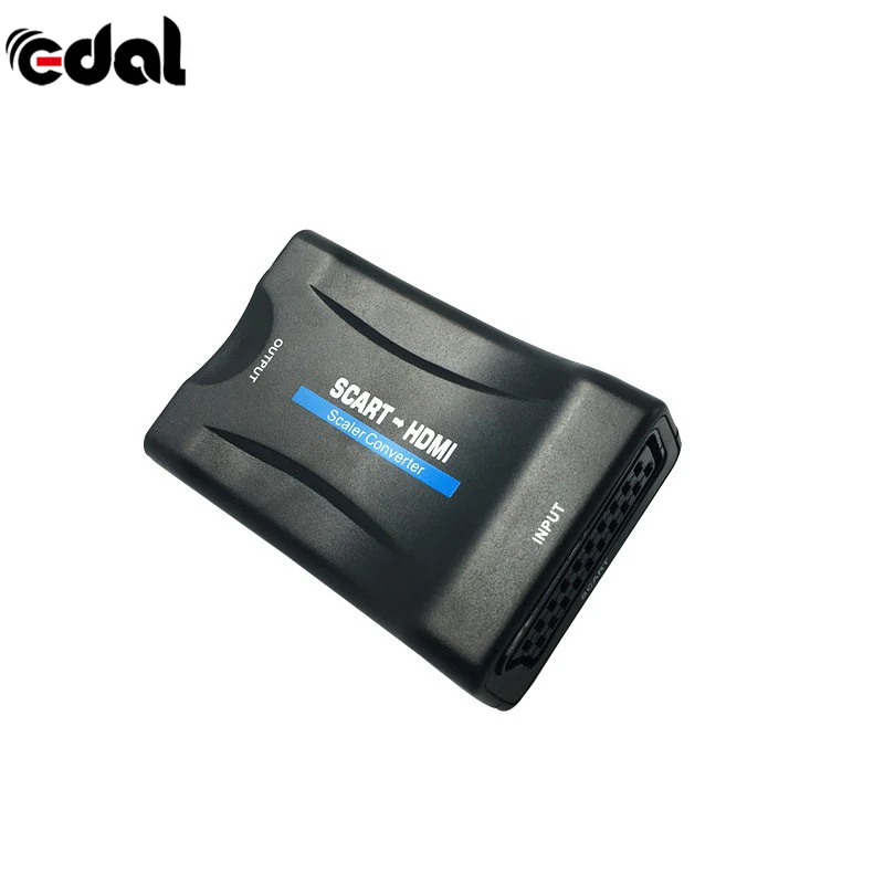 Конвертер SCART в HDMI 1080p видео аудио конвертер EU/UK Разъем для смартфона HD TV DVD |