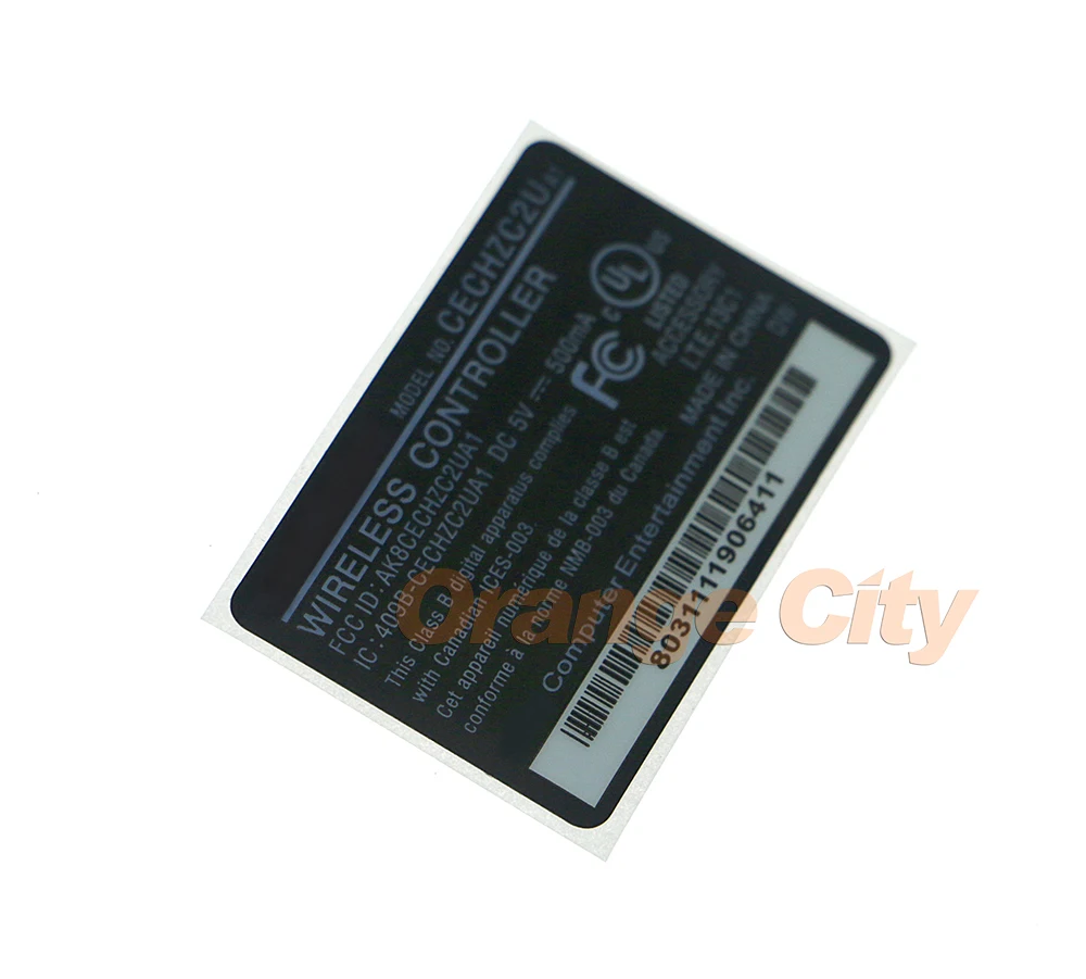 100 шт./лот высококачественный корпус тонкая черная наклейка на заднюю панель