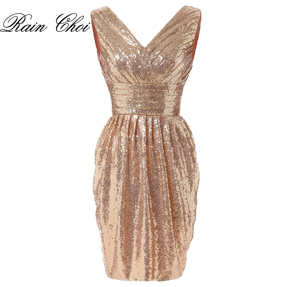 Короткие коктейльные платья v образный вырез сексуальное Формальное вечернее