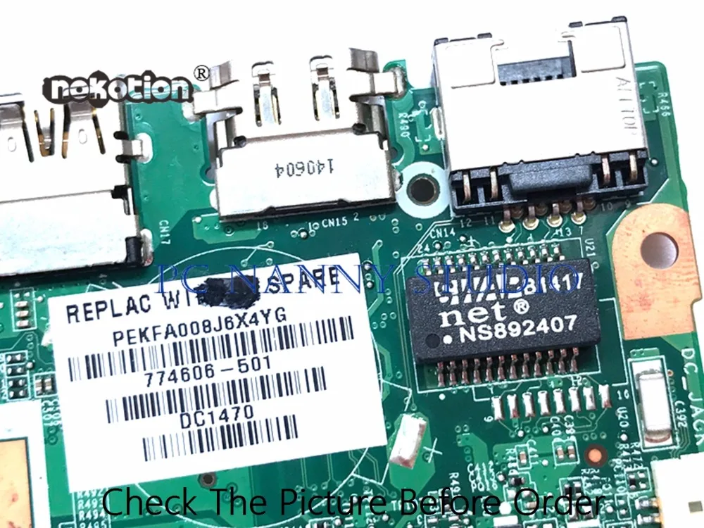 Материнская плата PCNANNY для hp pavilion X360 13 A материнская ноутбука 774606 501 DA0Y61MB6E0