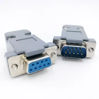 db9 serial adapter connector plug d type rs232 com 9 pin hole port socket femalemale screw installation shell dp9
