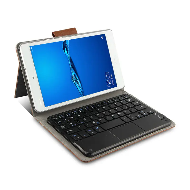 Защитный чехол из искусственной кожи с Bluetooth клавиатурой для Huawei MediaPad M3 Lite 10 bah-w09