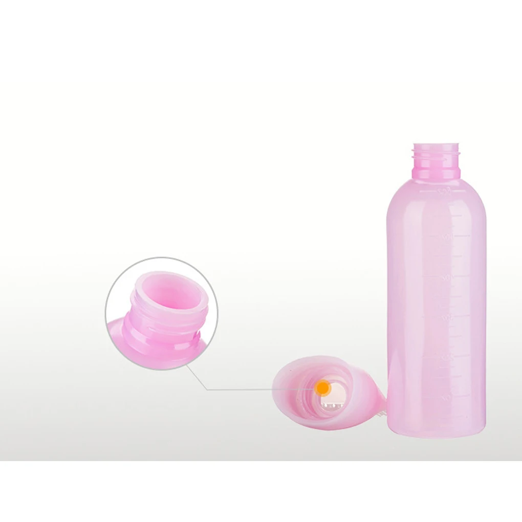 120 мл 3 вида цветов расчески для окрашивания волос крем масло бутылка шампуня