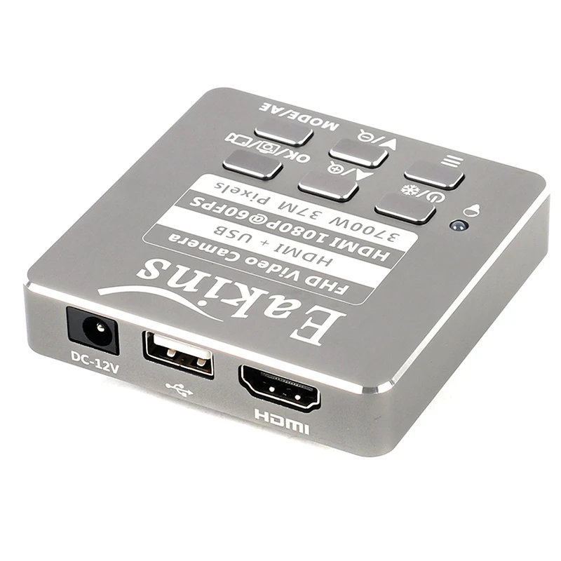 Цифровой лабораторный видеомикроскоп 37MP Full HD 1080P 60FPS HDMI USB + 144 светодиодных