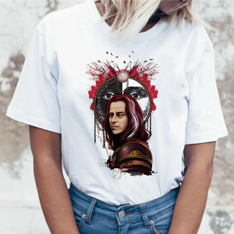 Valar Morghulis not today футболка Женская Топ Футболка женская хип-хоп 90s уличная одежда летняя Новинка
