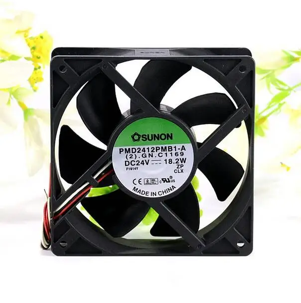 PMD2412PMB1-A 12038 24V 18 2 W 3-линейный инверторный вентилятор | Компьютеры и офис