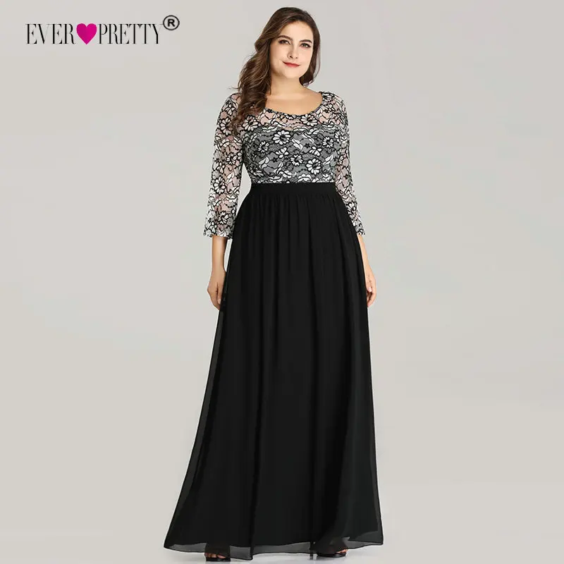 Robe De Soiree, красивое кружевное платье с длинным рукавом и v-образным вырезом на спине размера плюс, платья для матери невесты на свадьбу, недорогие вечерние платья трапециевидной формы
