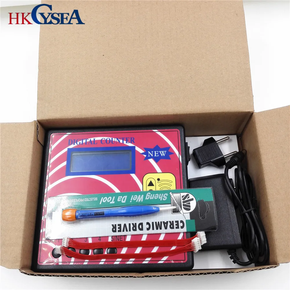 HKCYSEA Новый цифровой счетчик дистанционного мастер ключ программист частотомер
