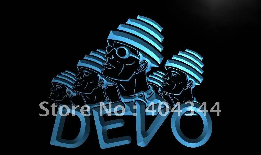 

LC157- DEVO светодиодная неоновая светосветильник вывеска для домашнего декора
