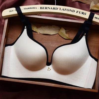 2016 женское осеннее тонкое бесшовное беспроводное нижнее белье с эффектом