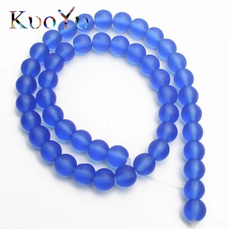 8 мм матовые тусклые полированные разноцветные стеклянные шарики Круглый