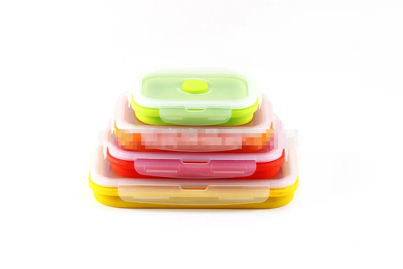 4 шт./компл. Стандартные Контейнеры Для Хранения обедов кемпинга путешествий