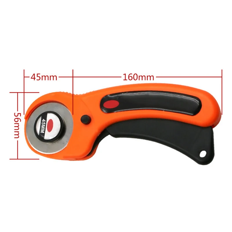 45 мм квилтер Кожа Резак роторный резак набор лезвий ткань круговой стежка резки