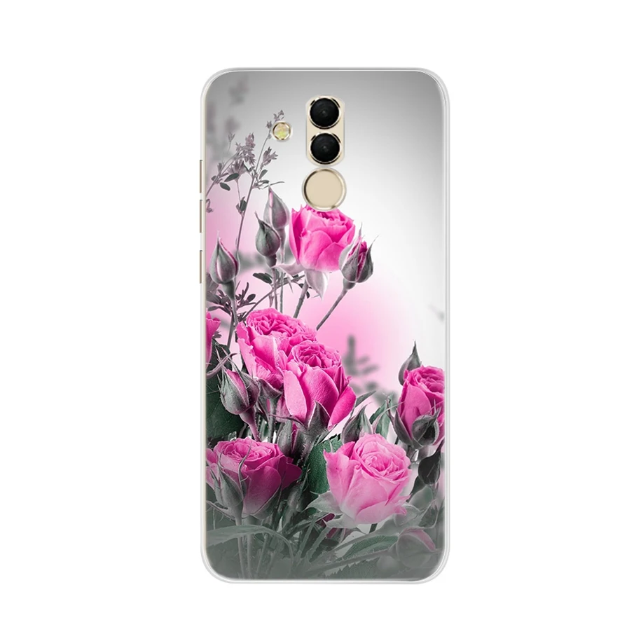 Чехлы для Huawei Mate 20 Lite Силиконовая задняя защитная оболочка чехлы телефонов