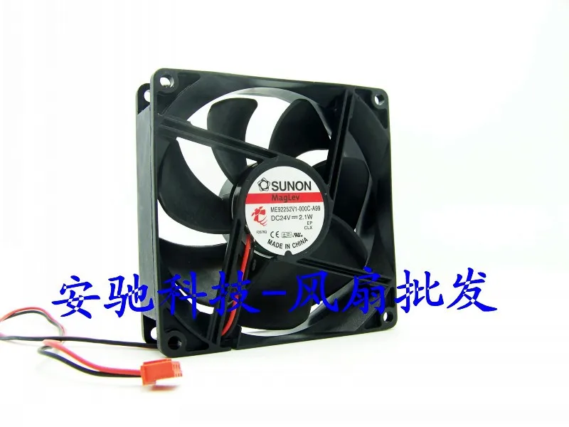 Оригинальный охлаждающий вентилятор Sunon ME92252V1 000C A99 9225 24V 9025|24v cooling fan|cooling fanoriginal
