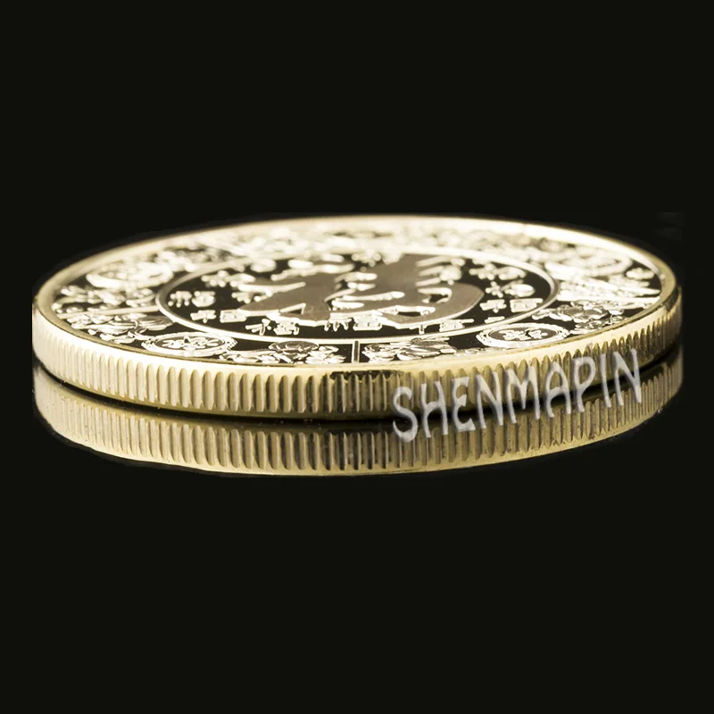 Памятная монета в виде свиньи семейный портрет знаки зодиака свинья вызов