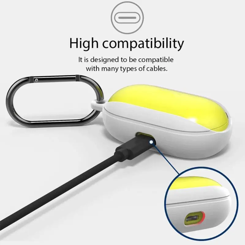 Противоударный силиконовый защитный чехол для Samsung Galaxy Buds спортивные bluetooth