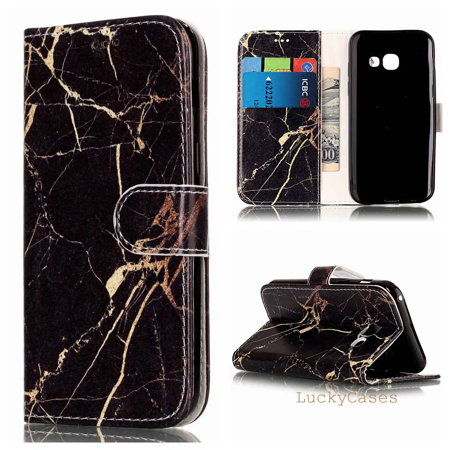 Мраморный Pull PU и TPU кожаный чехол для мобильного телефона Samsung A5 2017 телефона|case for