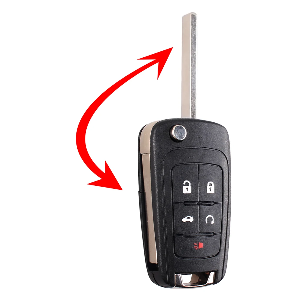 5 кнопок Автомобильный Дистанционный ключ 2010-2013 для Chevrolet Aveo Cruze Orlando замена