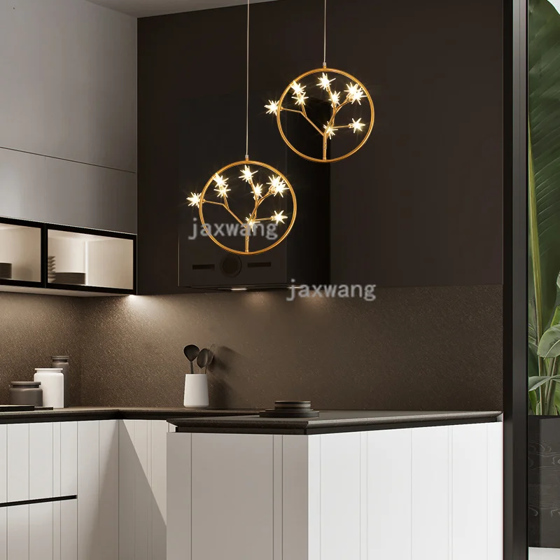 Скандинавский светодиодный подвесной светильник лампа в виде светлячков