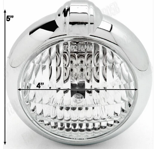 Новые хромированные фары для мотоцикла уличного велосипеда двойной спортивный